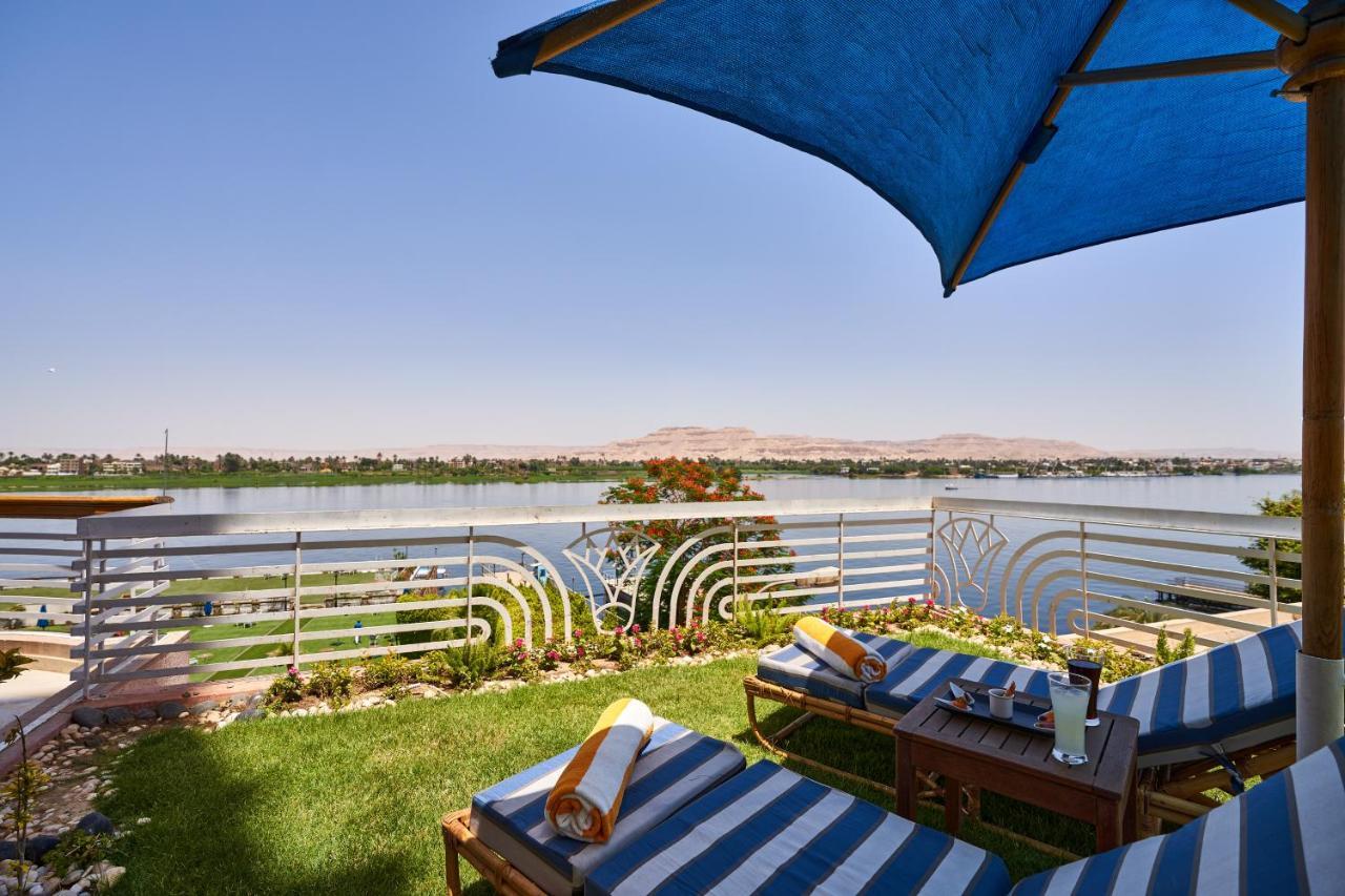 Sonesta St. George Hotel - Convention Center Luxor Esterno foto View of the Nile from the hotel