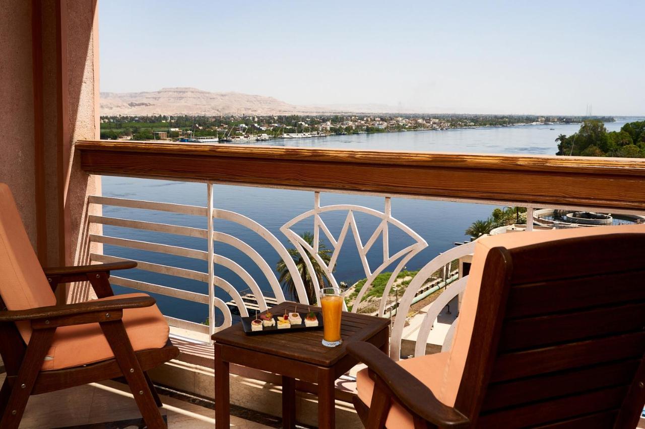 Sonesta St. George Hotel - Convention Center Luxor Esterno foto View of the Nile from the Four Seasons Hotel, Luxor